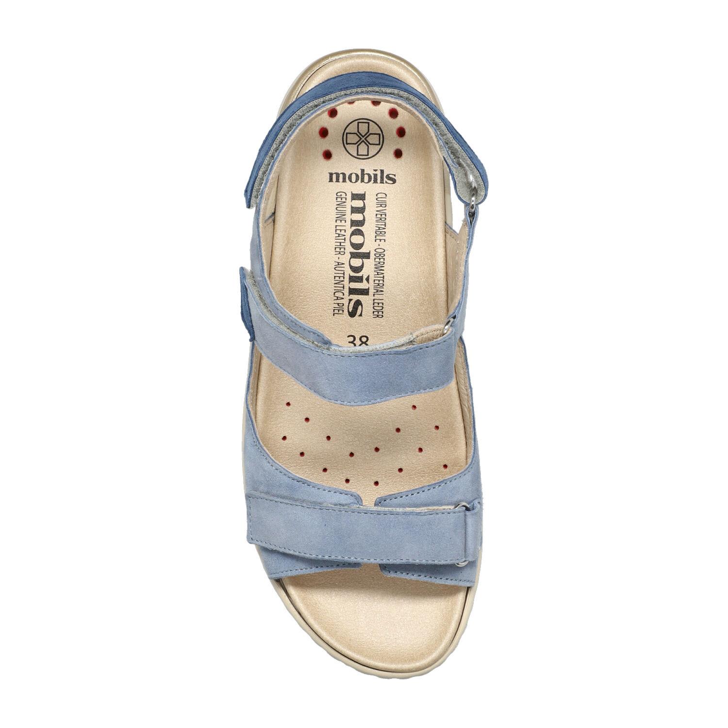 sandales femme modèle Elora Bleu ciel - Mephisto